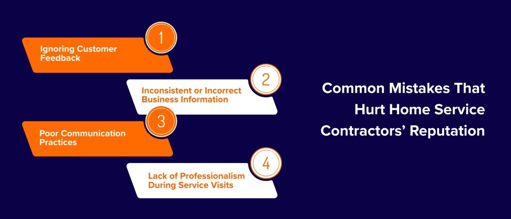 Common Mistakes That Hurt Home Service Contractors’ Reputation