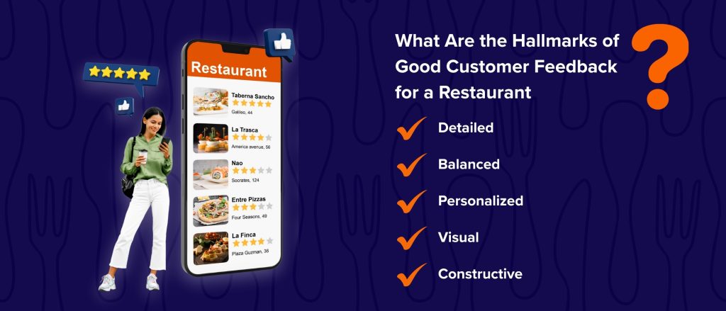 What Are the Hallmarks of Good Customer Feedback for a Restaurant